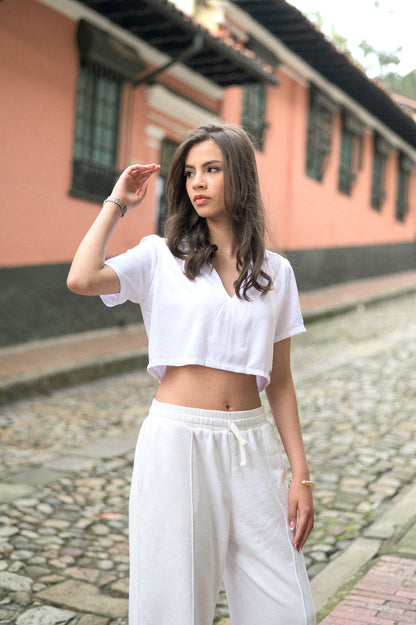 Blusa Ann Blanca