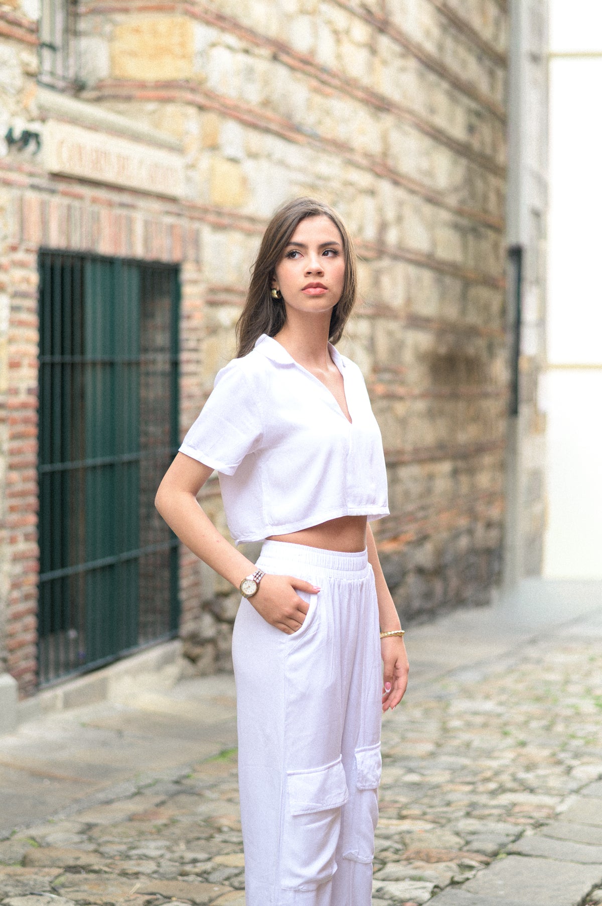Pantalón Ann Blanco