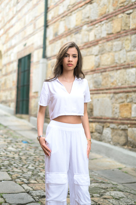 Blusa Ann Blanca