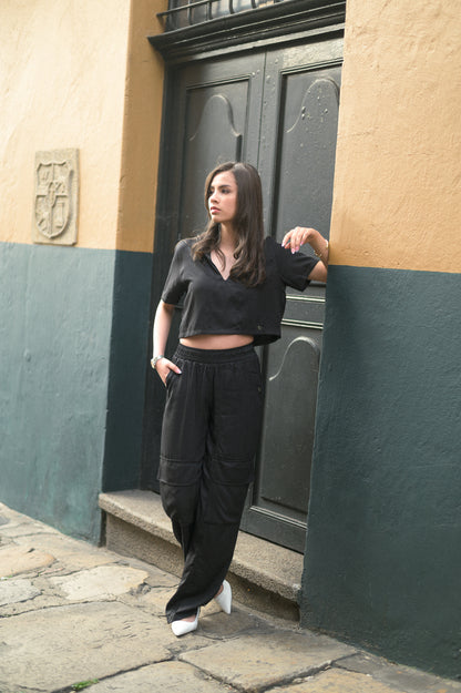 Blusa Ann Negra