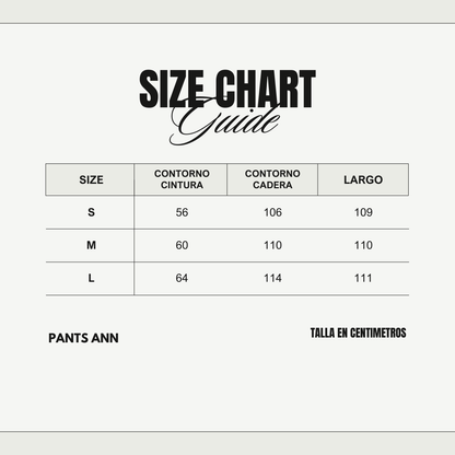 Pants Cargo Ann Negro