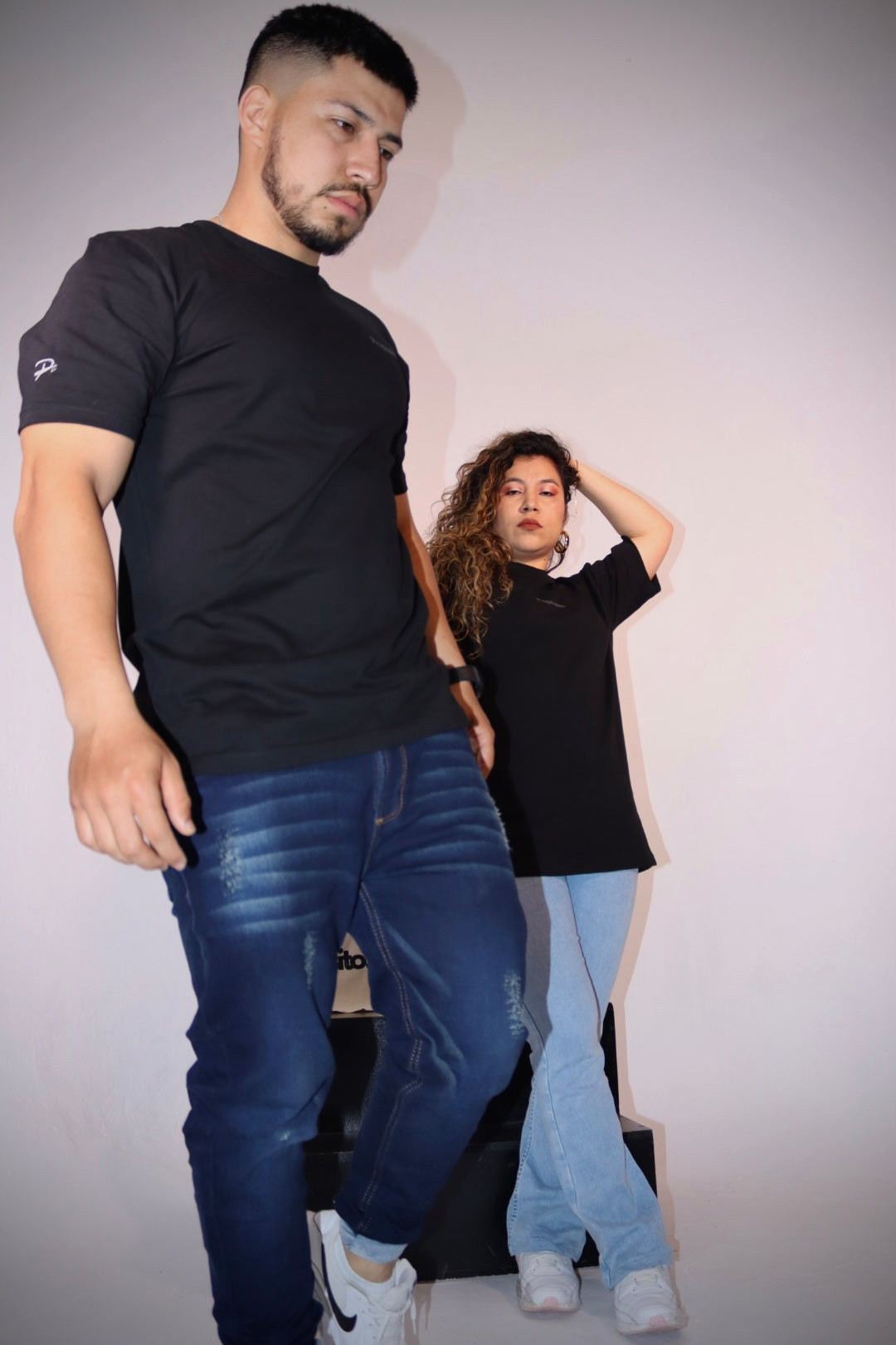 Regular fit T-Shirt Elemental Negra