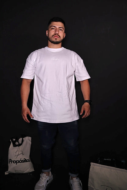 Oversize T-Shirt Renacer Blanca