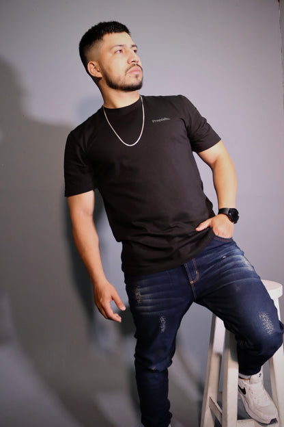 Regular fit T-Shirt Elemental Negra