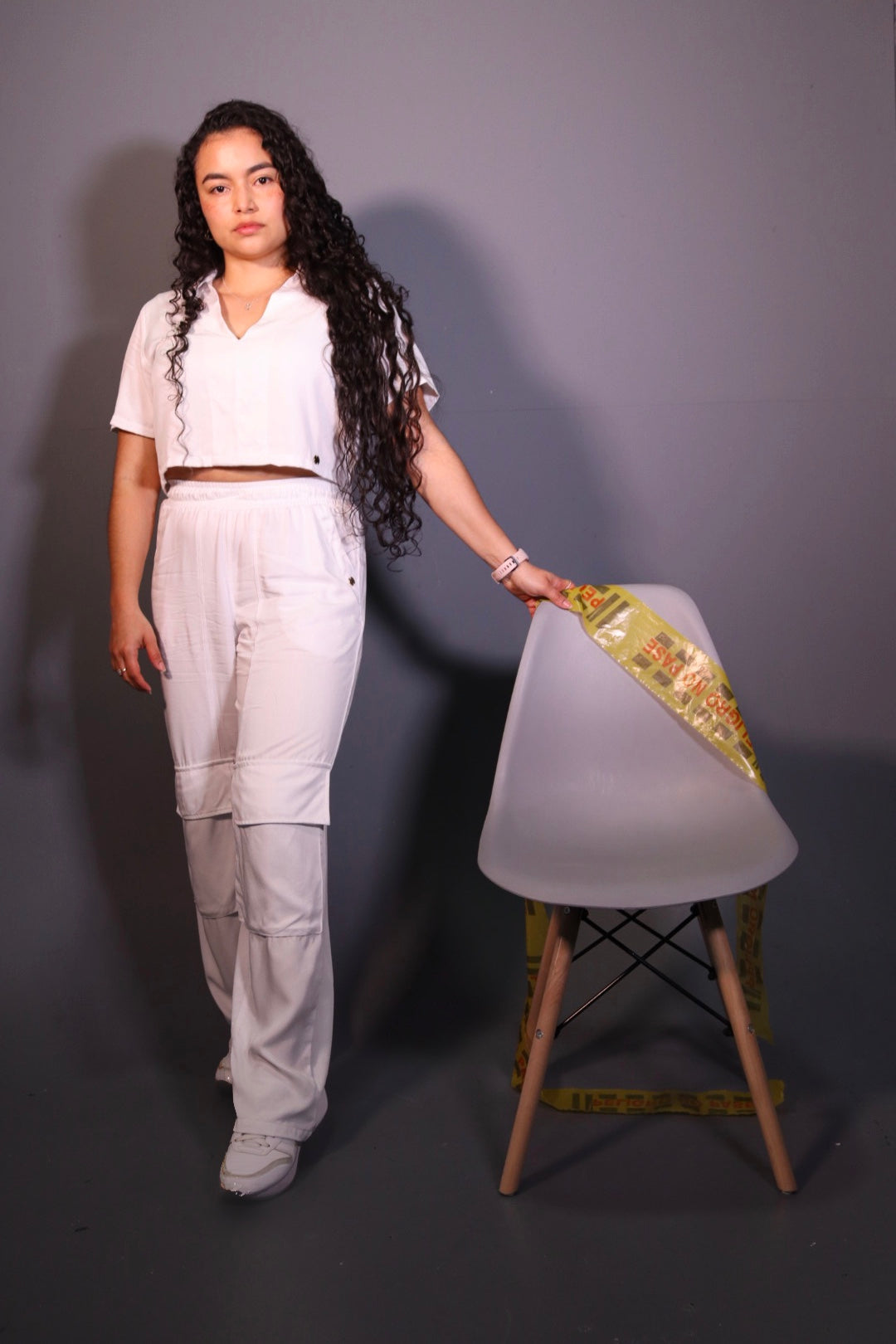 Pants Cargo Ann Blanco