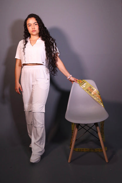 Pants Cargo Ann Blanco