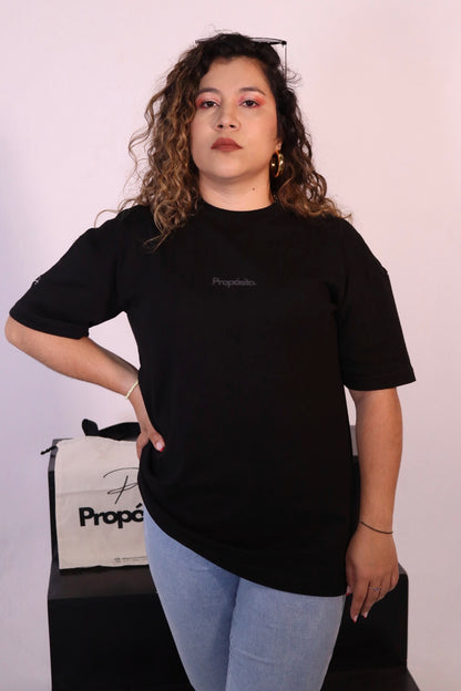Oversize T-Shirt Renacer Negra