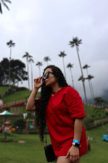 Oversize T-Shirt Renacer Roja