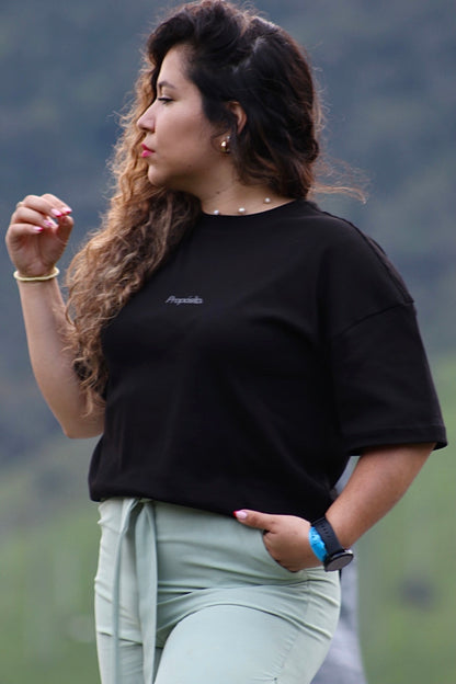 Oversize T-Shirt Renacer Negra