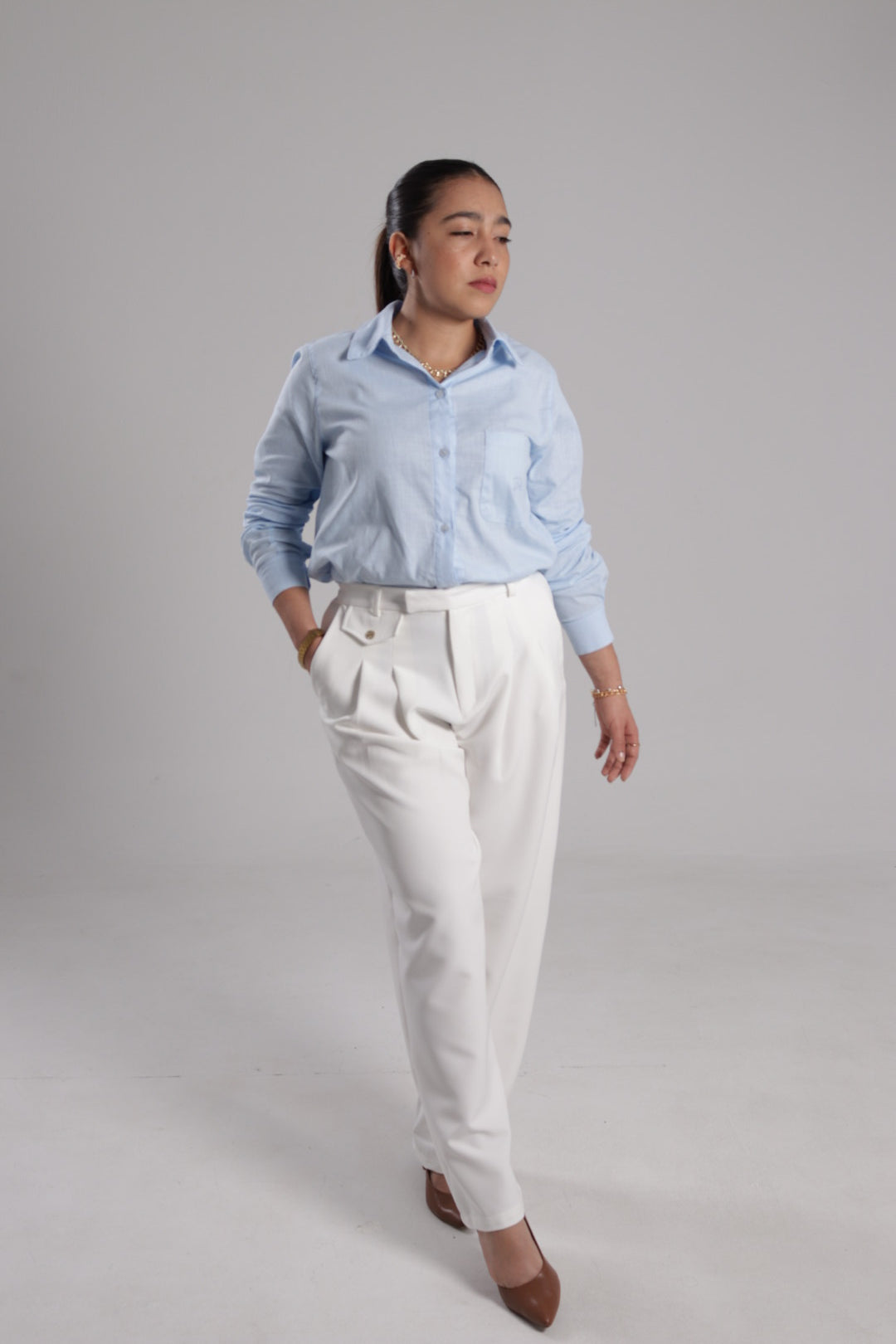 Pant Savia Crema